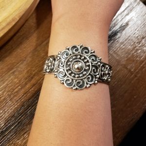 Vintage Sterling Silver Cuff Bracelet